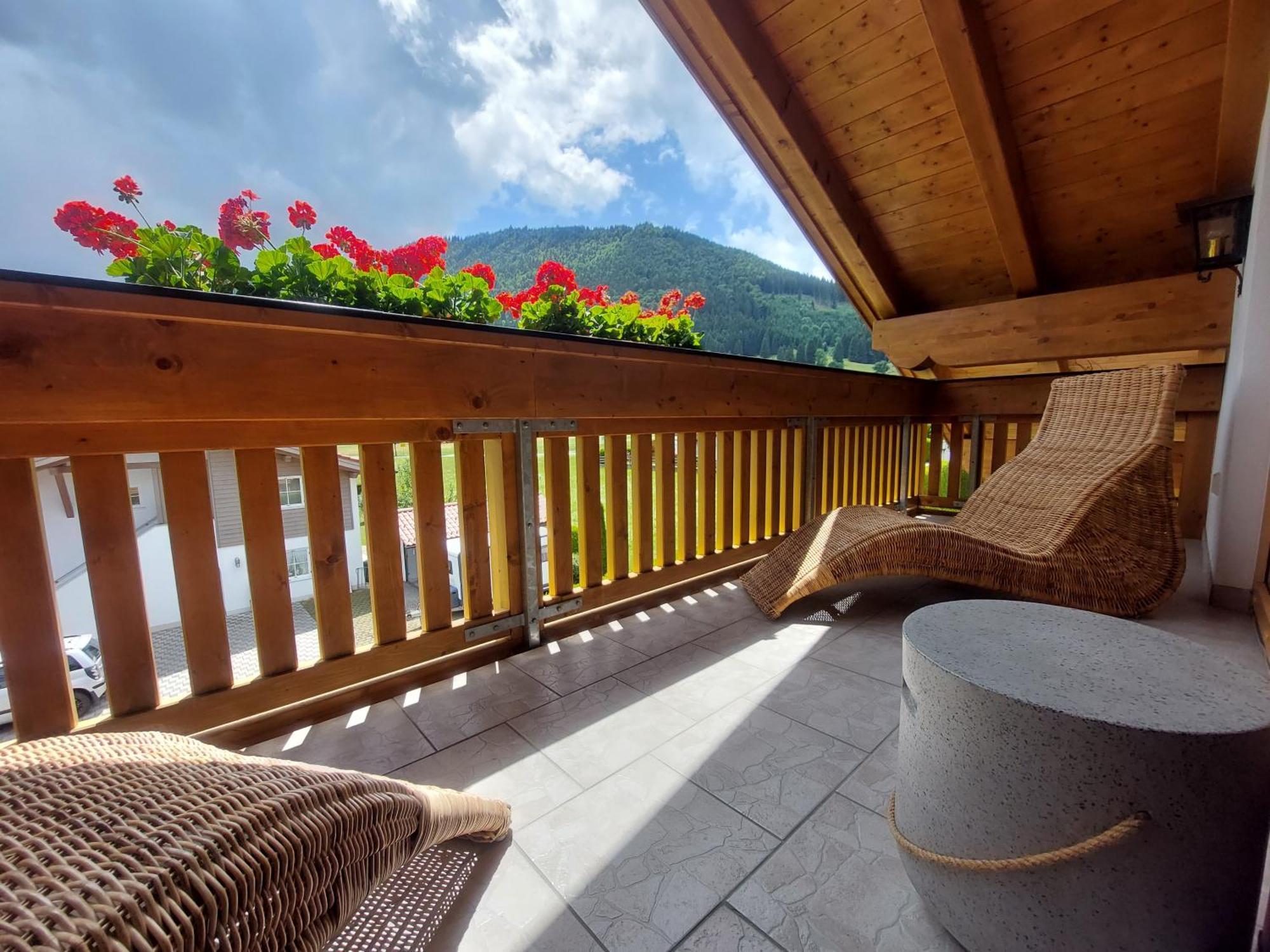 Apartment Traumblick Unterammergau Exterior foto