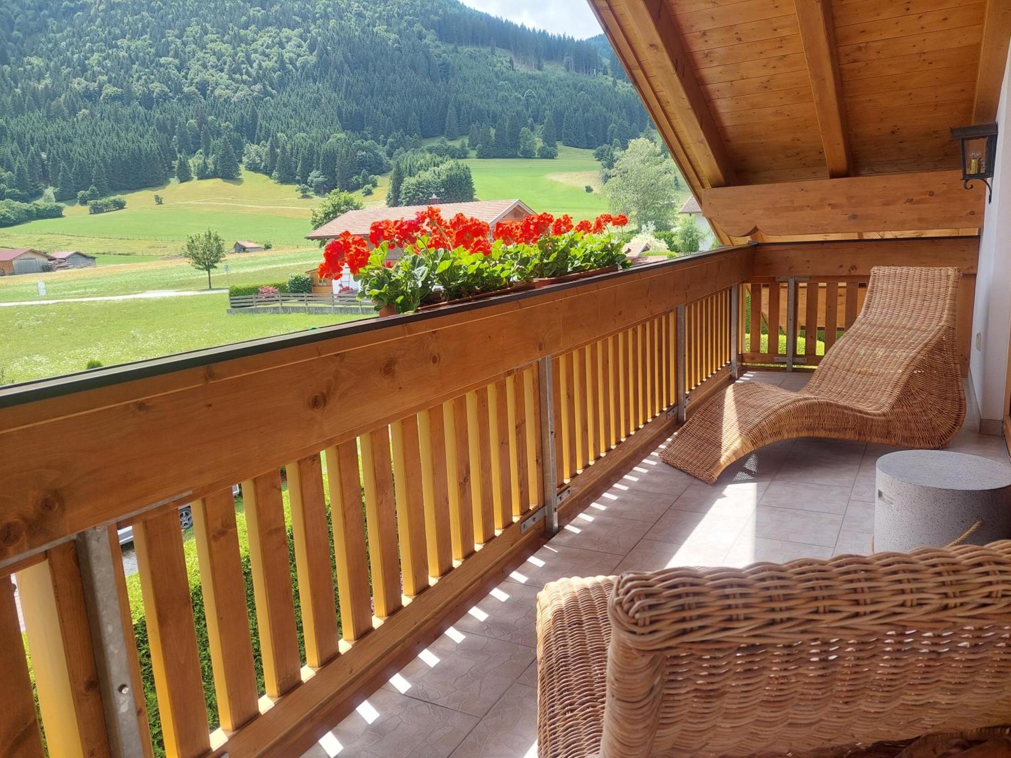 Apartment Traumblick Unterammergau Exterior foto